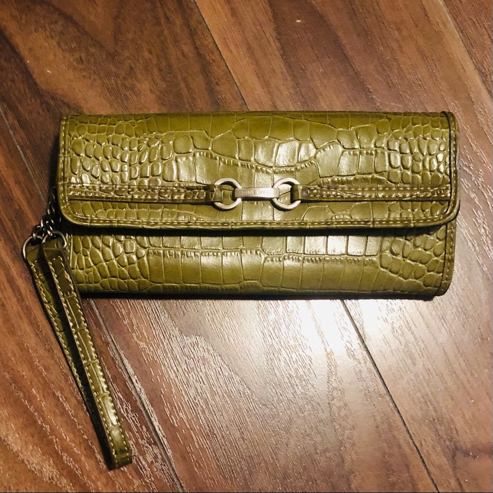 Nine West Green Wallet